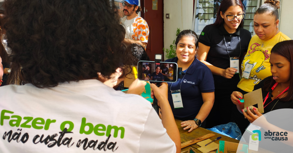 voluntariado corporativo abrace uma causa